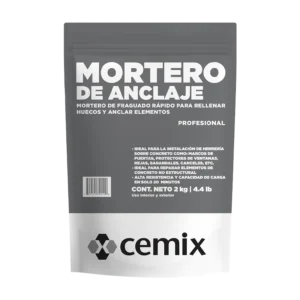Cemix Mortero anclaje 2 kg x BTO