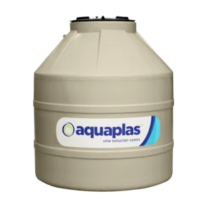 Tinaco tricapa beige 1100 lt acc Aquaplas sin filtro