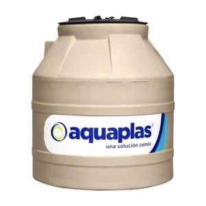 Tinaco tricapa beige 450 lt acc Aquaplas