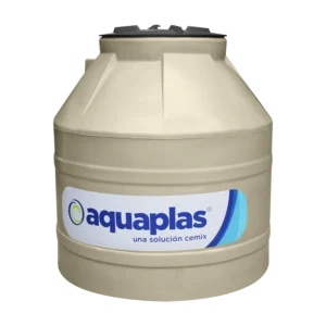 Tinaco tricapa beige 600 lt acc Aquaplas