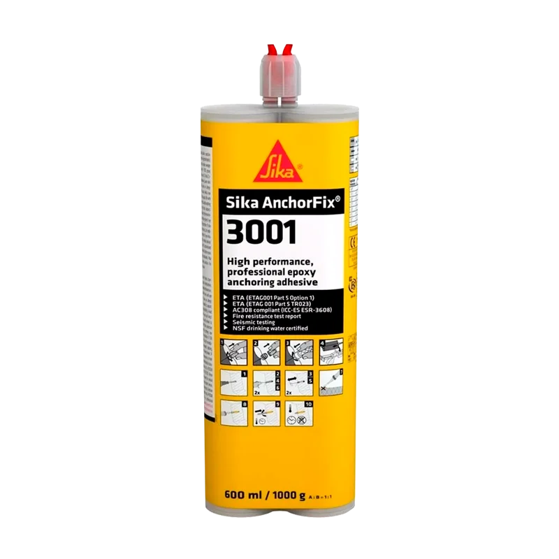 Sika AnchorFix 3001 Cartucho 600 ml 1.02 kg