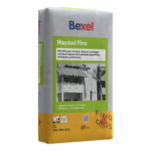 Estuco Mayaxel gris 20 kg fino